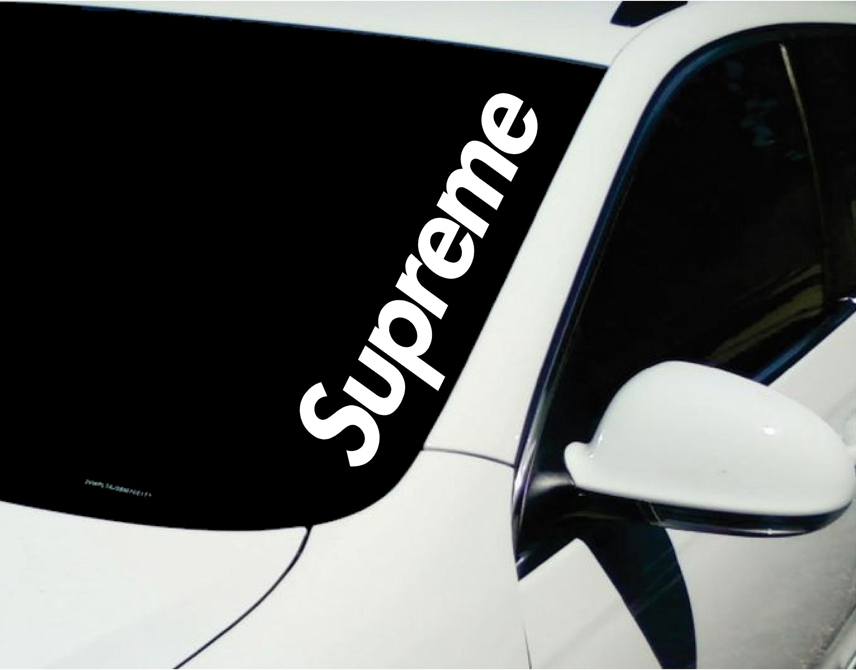 Decals - Stickers. SUPREME. Size 20